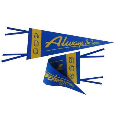 Custom Full Color Printed Felt Pennant