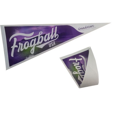 Vertical Triangle Shaped Felt Banner