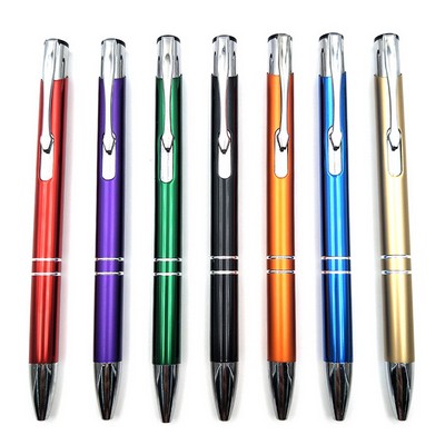 Double Ring Aluminum Metal Paragon Pen 5 x 1 x 1 (5 1/2"x 4/5"x 4/5")