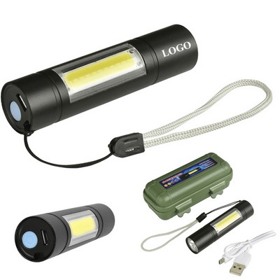 Handheld USB Rechargeable Flashlight