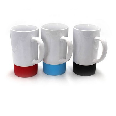 18 Oz. Silicone Base Ceramic Mug