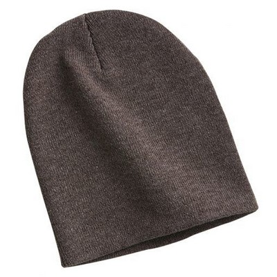 Sportsman Heathered 8'' Knit Beanie (Blank)