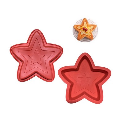 Star Shaped Silicone Cake Mold