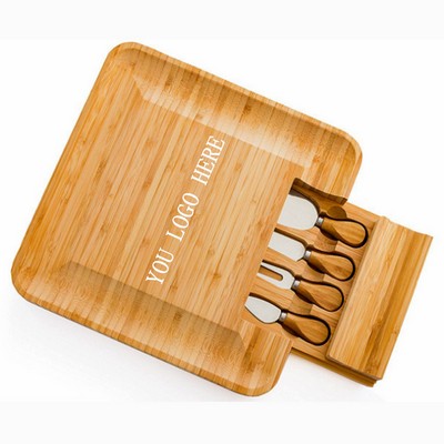 Bamboo Cheese Set