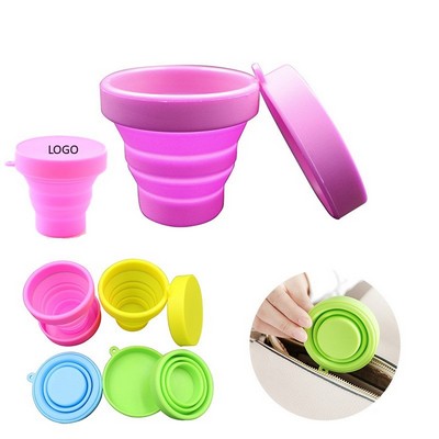 170ml Collapsible Silicone Cup for Outdoor Camping Travel and Hiking