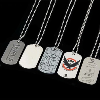 Zinc Alloy Dog Tag