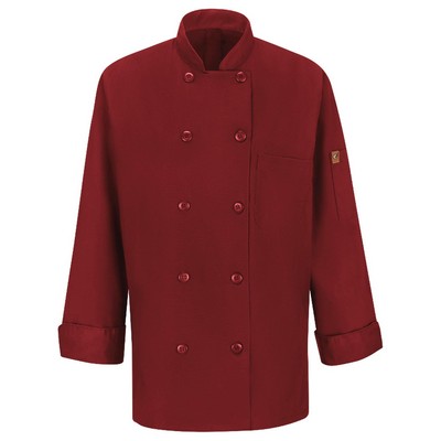 Red Kap® Women's Long Sleeve Chef Coat w/OilBlok & Mimix™