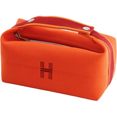 Fashion Portable Canvas Makeup Cosmetic Bag