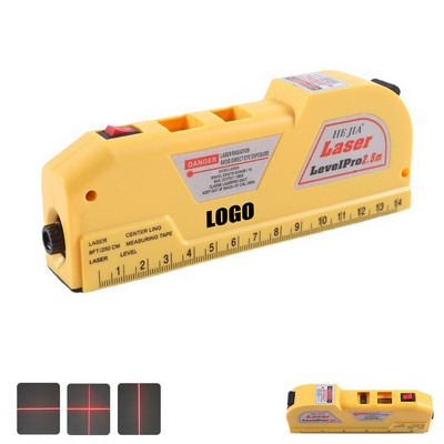 Multi Laser Level Tape Ruler Measurer