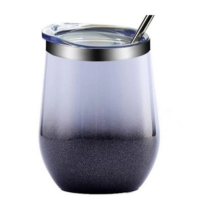 12oz Stainless Steel Vacuum Insulated Eggshell Tumbler