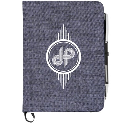 5'' x 7'' FSC® Mix Heathered Bound Notebook