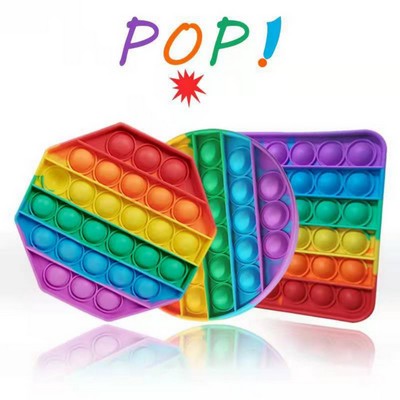 Silicone Push Pop Bubble Toy