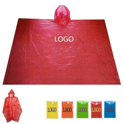 Disposable Rain Poncho rainwear