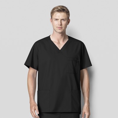 WonderWink Men's WonderWork V-Neck Scrub Top