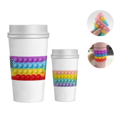 Silicone Bubble Coffee Cup Sleeve