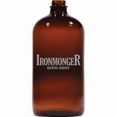 32 oz Growler, Amber Boston Round