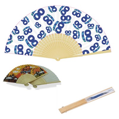 Full Color Paper Foldable Hand Fan