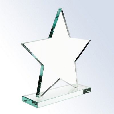 Jade Glass Star - Large