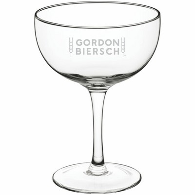 Deep Etched or Laser Engraved Acopa Deco 8 oz. Coupe Cocktail Glass