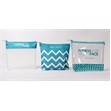 Clear Vinyl Zippered Pouch (8'w x 6"h x 2"d)