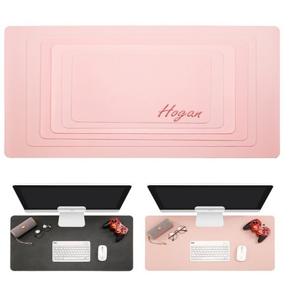 Cross-Border Leather Mouse Pad