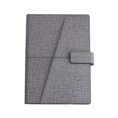 Hardcover Notebook With Cellphone Holder