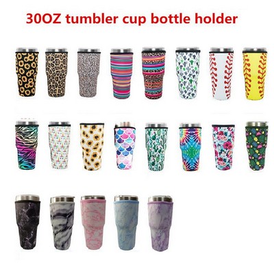 Bottle Insulator Can Cooler-Full Color 30oz