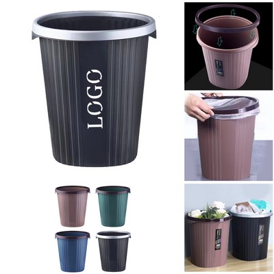 Plastic Trash Can Without Lid