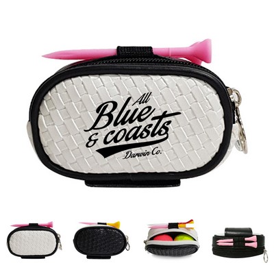 Golf Ball & Tee Storage Pouch