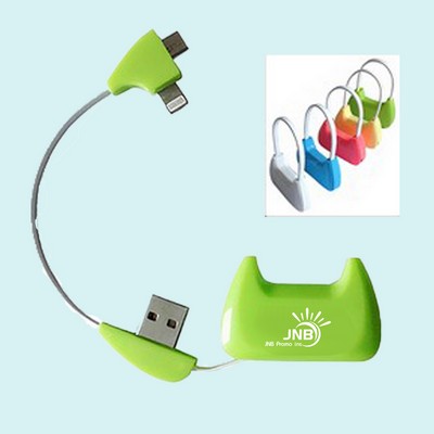 Tote Bag Shaped Charging Cable