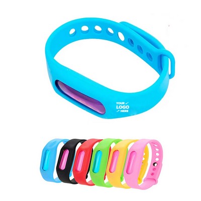 Silicone Mosquito Repellent Bracelet with Essential Oil