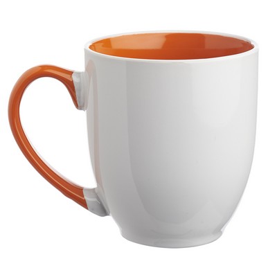 Two-Tone Personalized Bistro Mugs - 16 oz