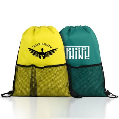 Half Time Mesh Drawstring Sport pack ( 13.5" x 16.5" )