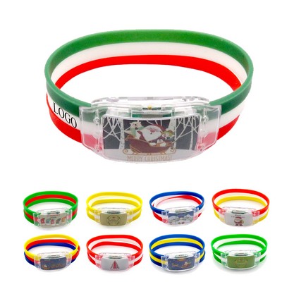 Christmas LED Light Up Bracelet