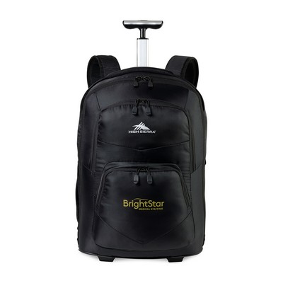 High Sierra® Freewheel Pro Wheeled Backpack - Black