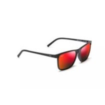 Maui Jim® USA, Inc. One Way Sunglasses-Black/Hawaii Lava™ Red