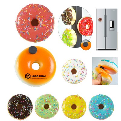 Donuts PU Stress Reliever w/ Magnetic