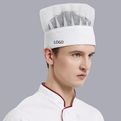 Chef Hat With Mesh Top