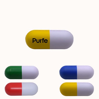 PU Pill Stress Ball