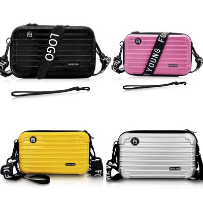 PVC Hard Shell Travel Multi-Function Luggage Bag