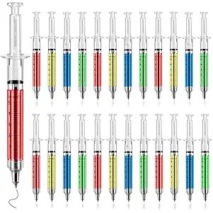 Ballpoint Clicker Syringe Pen