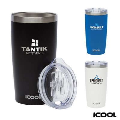 iCOOL Lewiston 20 oz. Double Wall Stainless Steel Tumbler