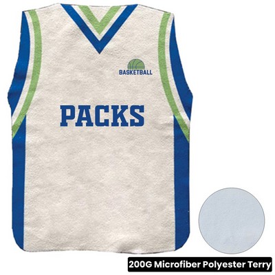 Sublimation Sleeveless Jersey Rally Towel - 17"x17"