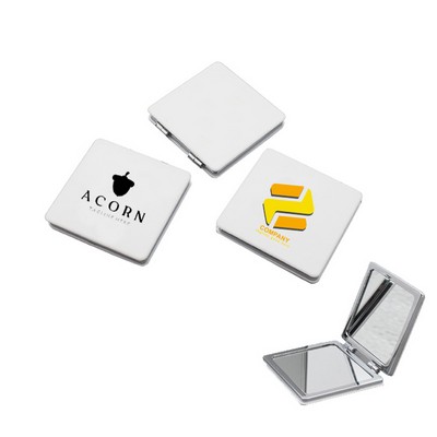 Square Folding Cosmetic Pocket Mirror