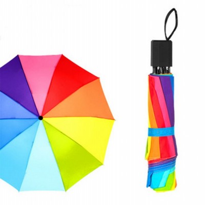 Economy LGBTQ Pride Folding Umbrella