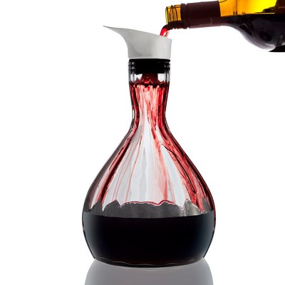 Wine Enthusiast Art Series Cascade Decanter