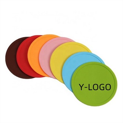 Soft Silicone Rubber Coaster