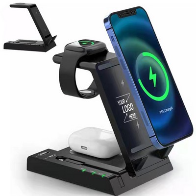 6-in-1 Wireless Charging Station for Multiple Devices