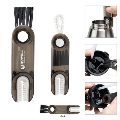 3-in-1 Cup Lid Gap Cleaning Brush Set