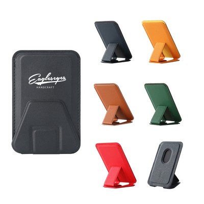 Magnetic Phone Wallet Stand